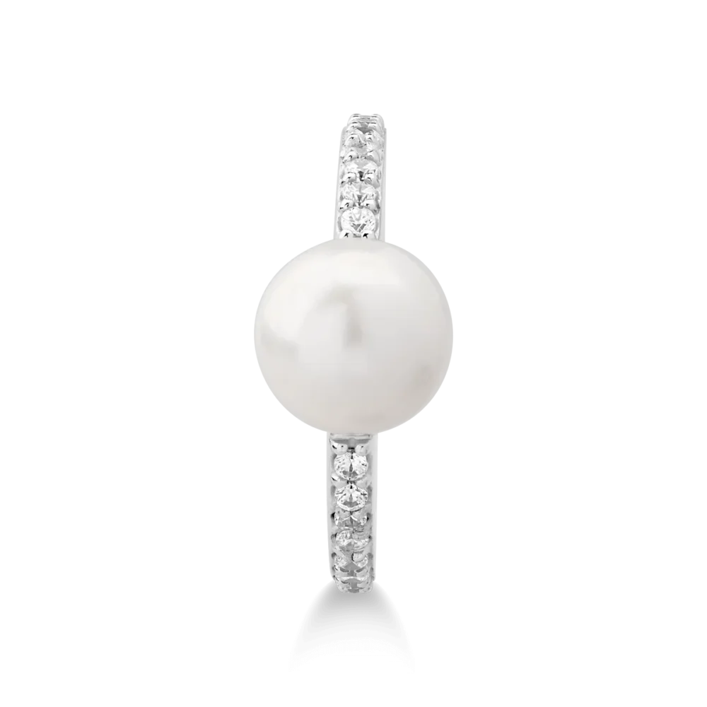 Inel din aur alb - imagine 3