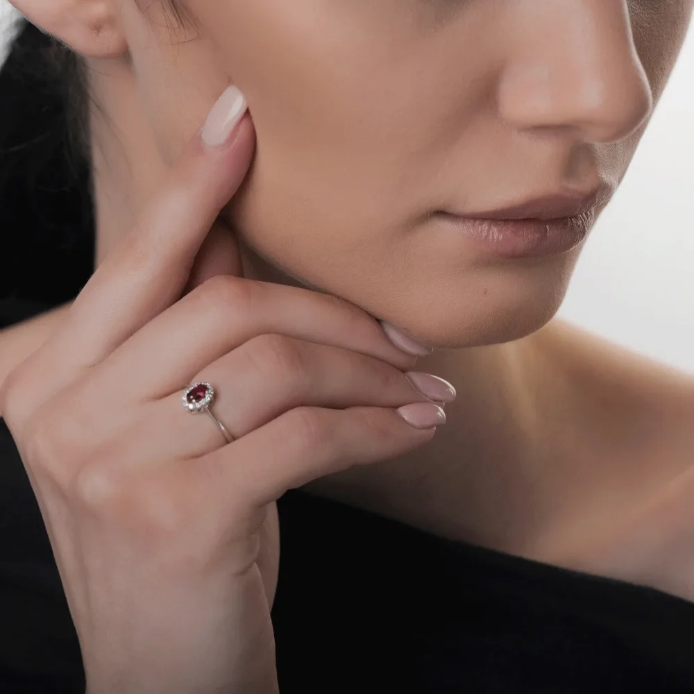 Inel din aur alb - imagine 4