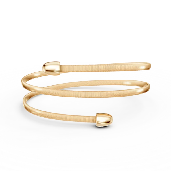 Bratara din aur galben si titan