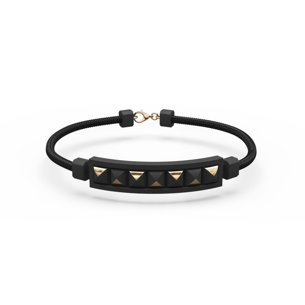 Bratara Golden Titanium