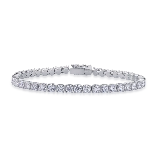 Bratara din aur alb cu diamante de 7.13ct