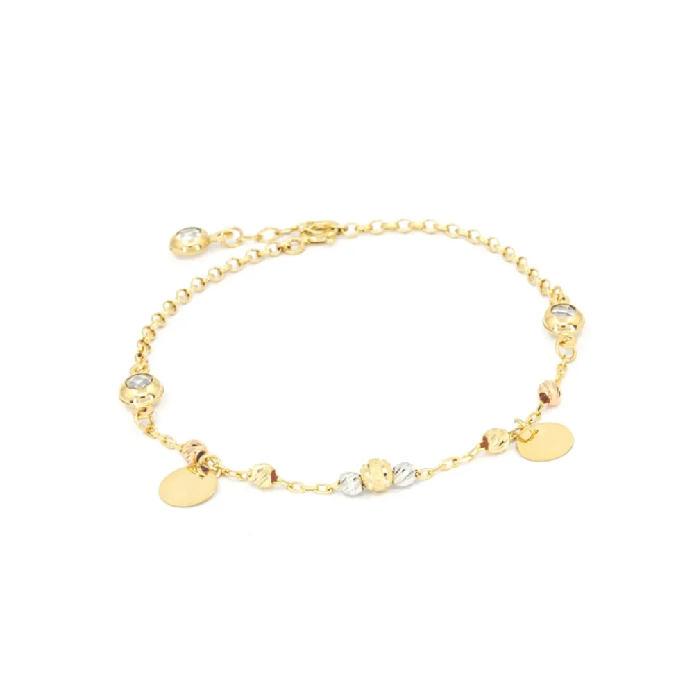 Bratara din aur galben