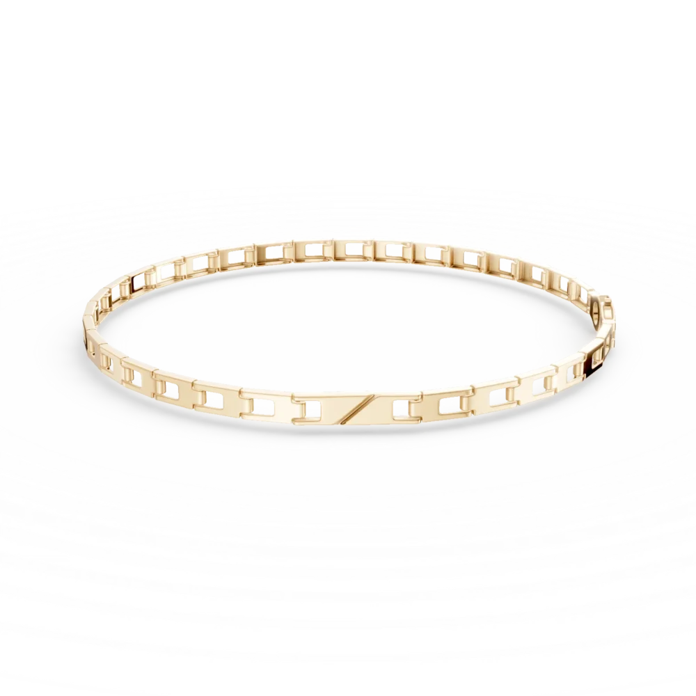 Bratara din aur galben