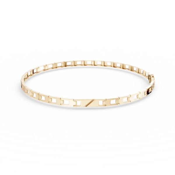 Bratara din aur galben