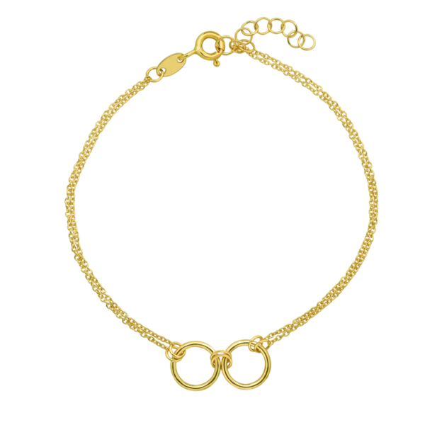 Bratara din aur galben