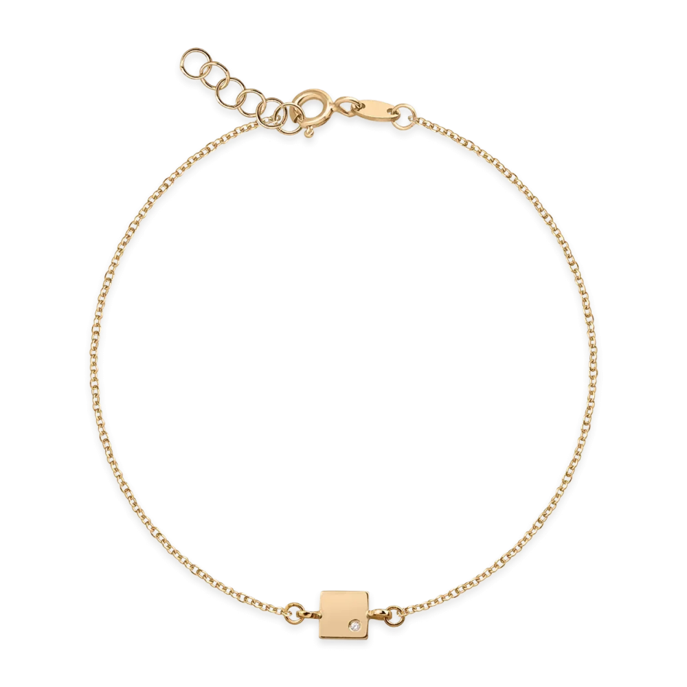 Bratara din aur galben