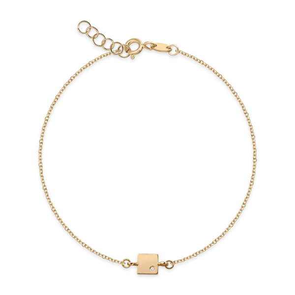 Bratara din aur galben