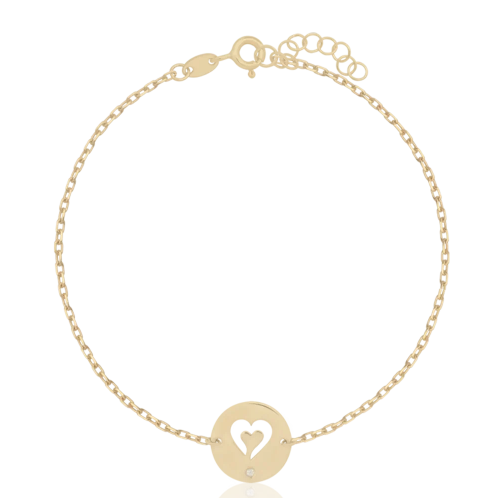 Bratara din aur galben