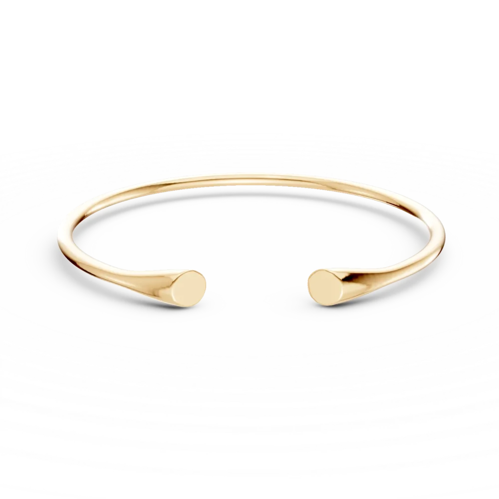 Bratara din aur galben