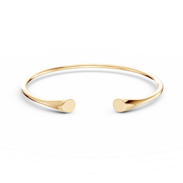 Bratara din aur galben