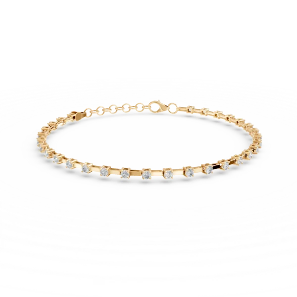 Bratara din aur galben