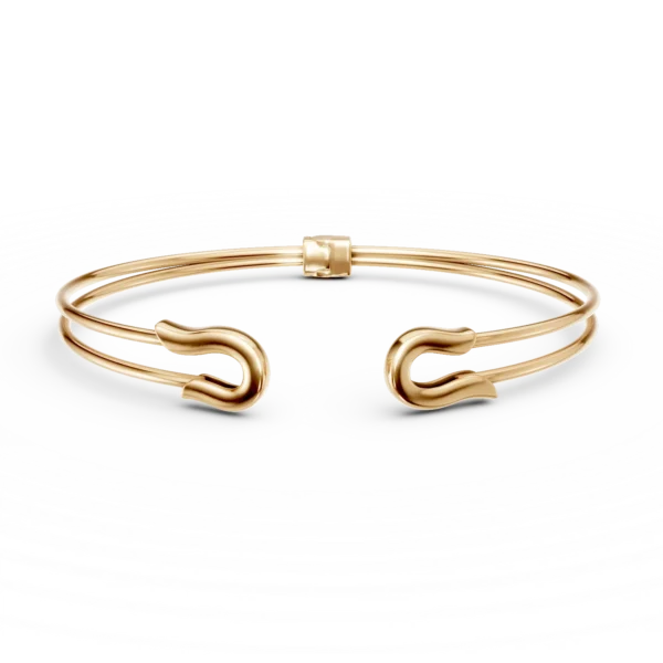 Bratara din aur galben