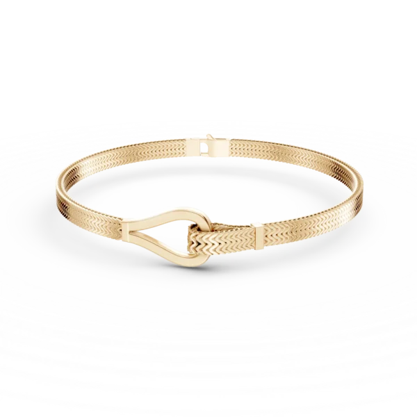 Bratara din aur galben