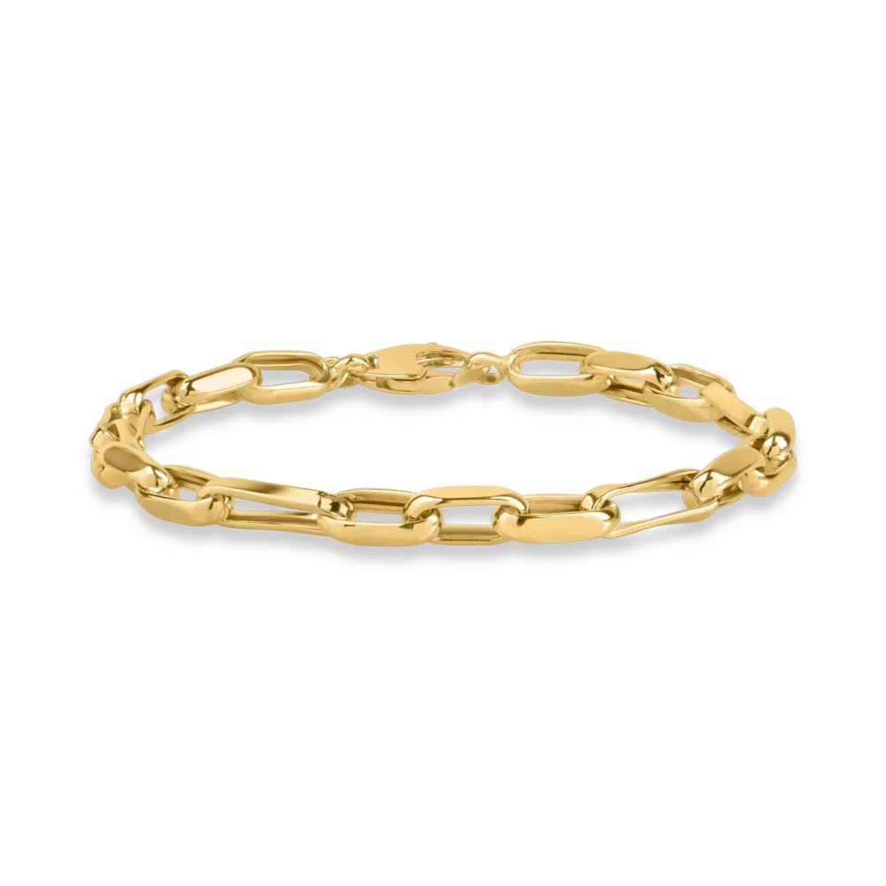 Bratara din aur galben