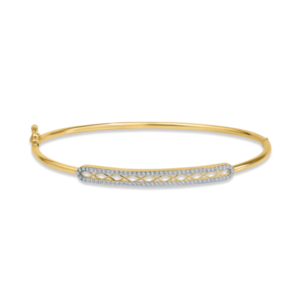 Bratara din aur galben