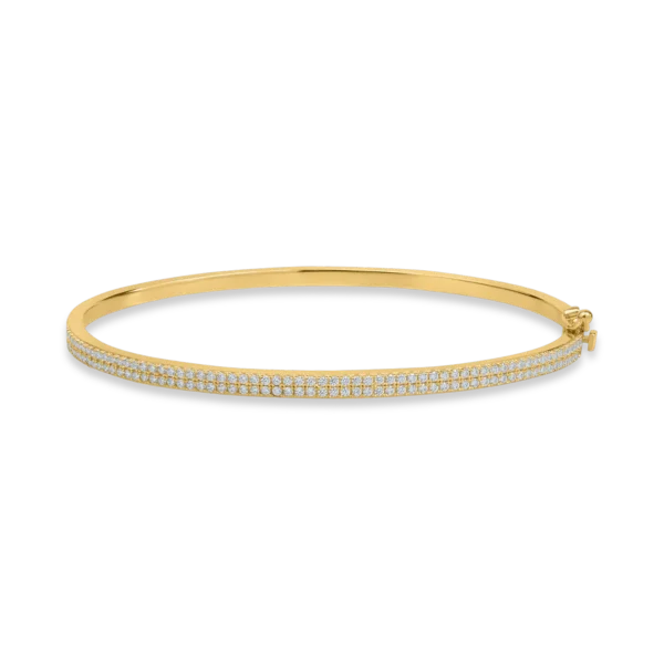 Bratara din aur galben