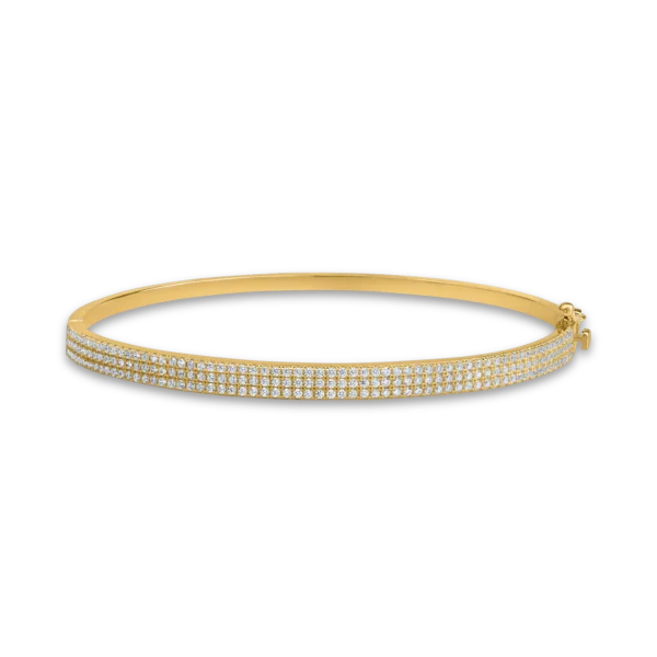 Bratara din aur galben