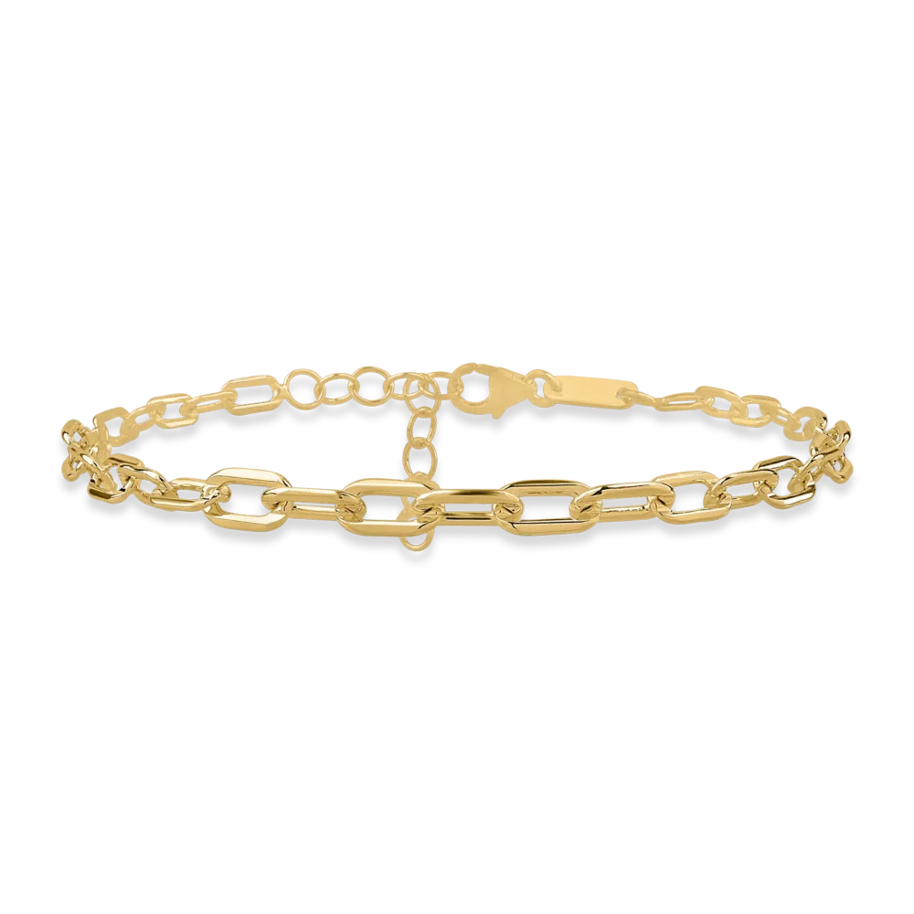 Bratara din aur galben