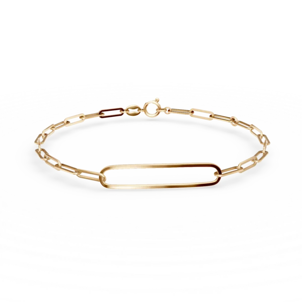 Bratara din aur galben