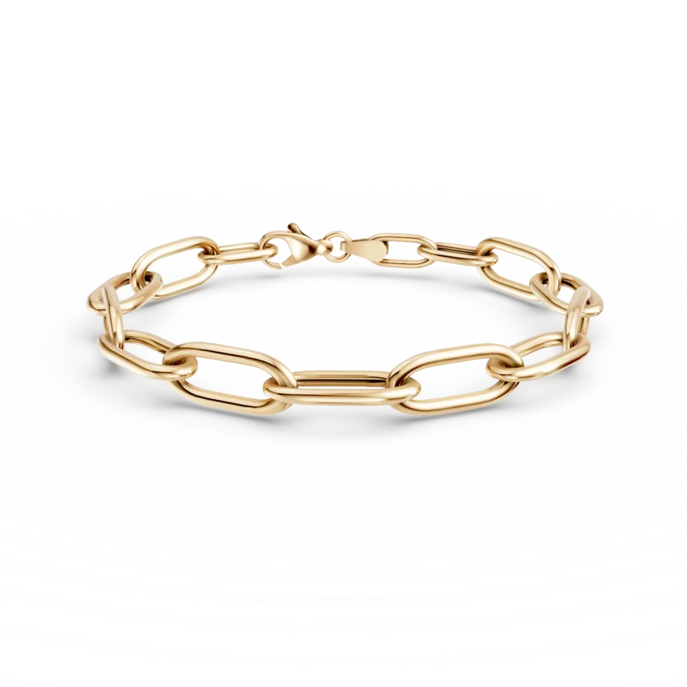 Bratara din aur galben