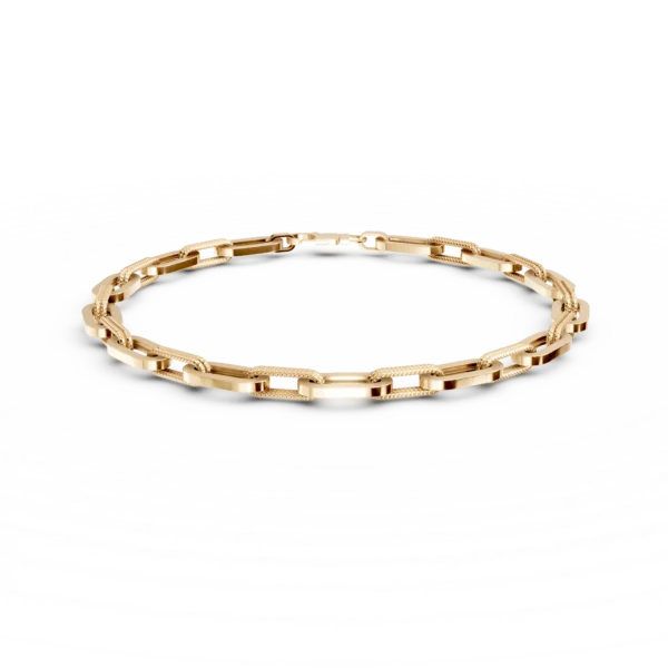 Bratara din aur galben