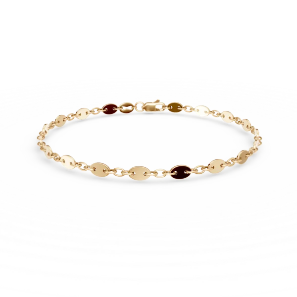 Bratara din aur galben