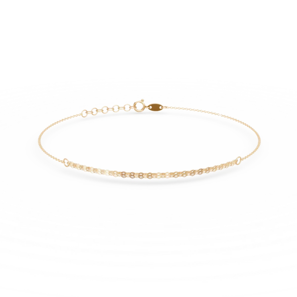 Bratara din aur galben