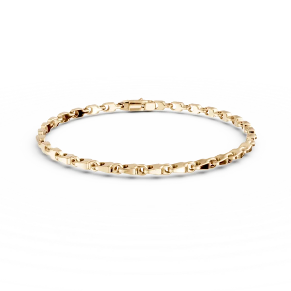 Bratara din aur galben