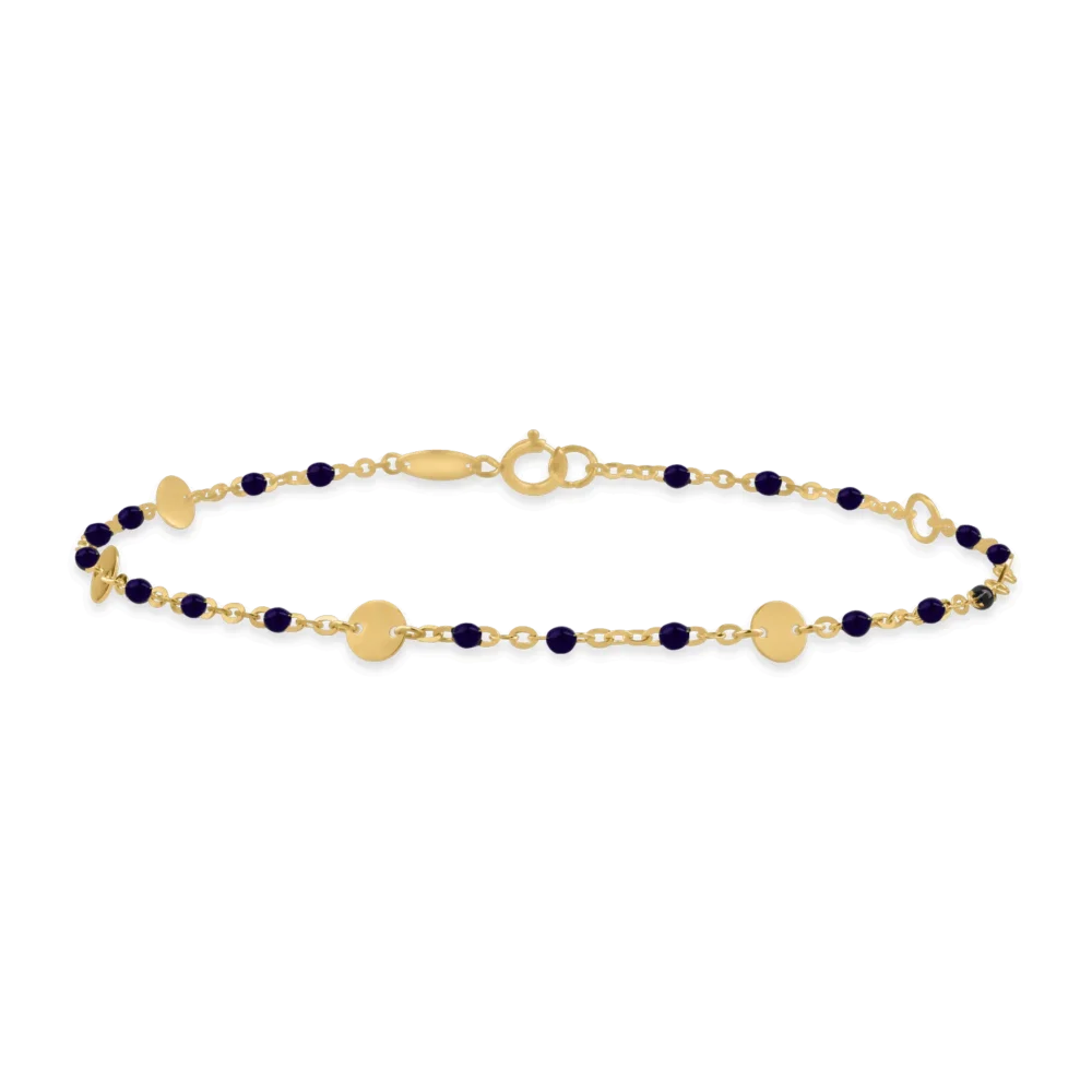 Bratara din aur galben