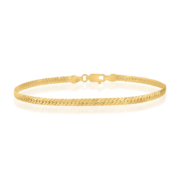 Bratara din aur galben