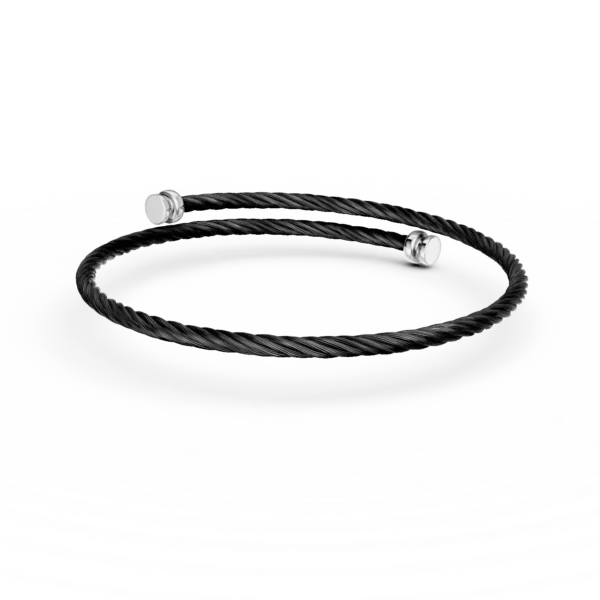 Bratara din otel si aur alb pentru barbati