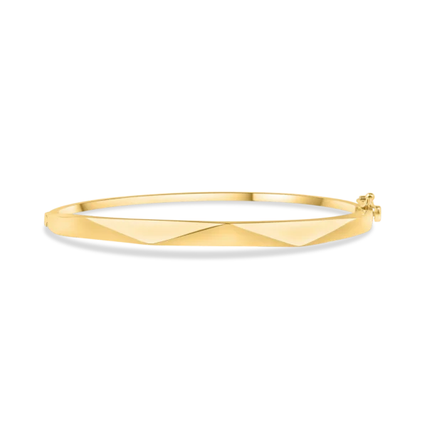 Bratara fixa din aur galben