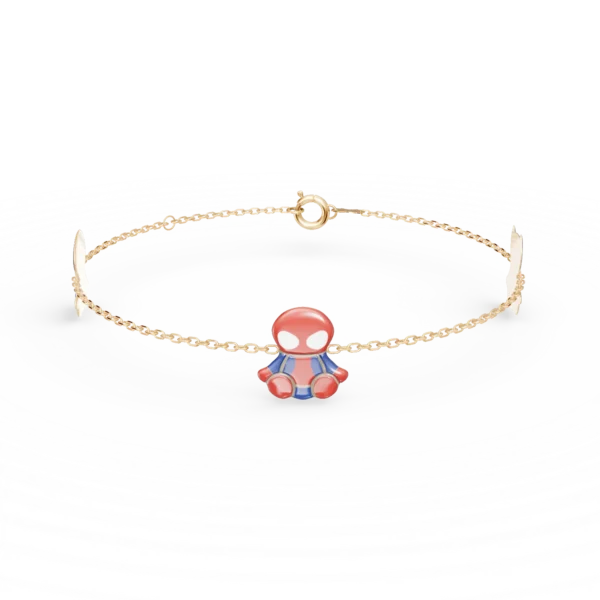 Bratara din aur galben pentru copii