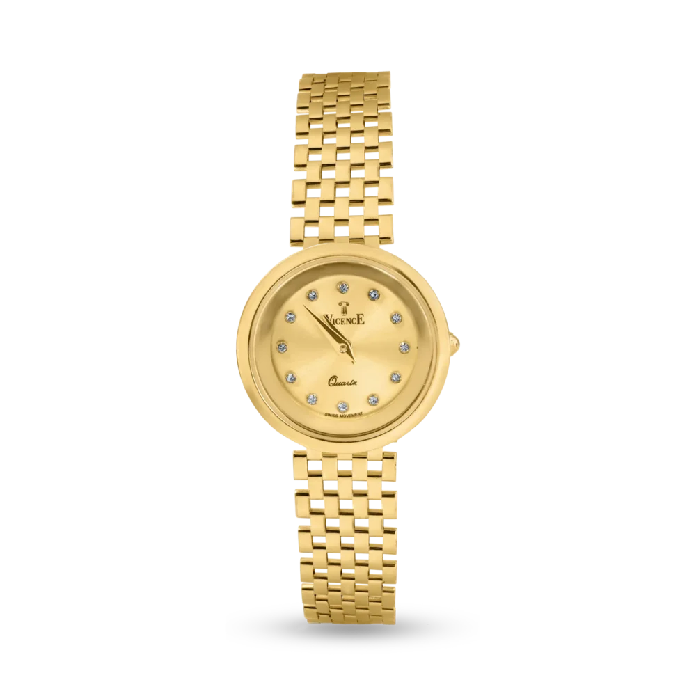 Ceas din aur galben - imagine 2