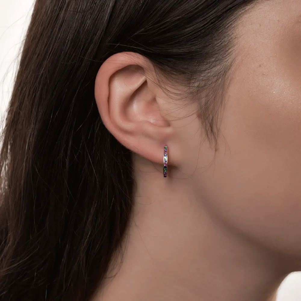 Cercei din aur galben - imagine 4