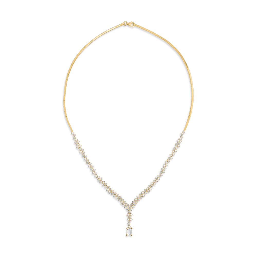 Colier din aur galben