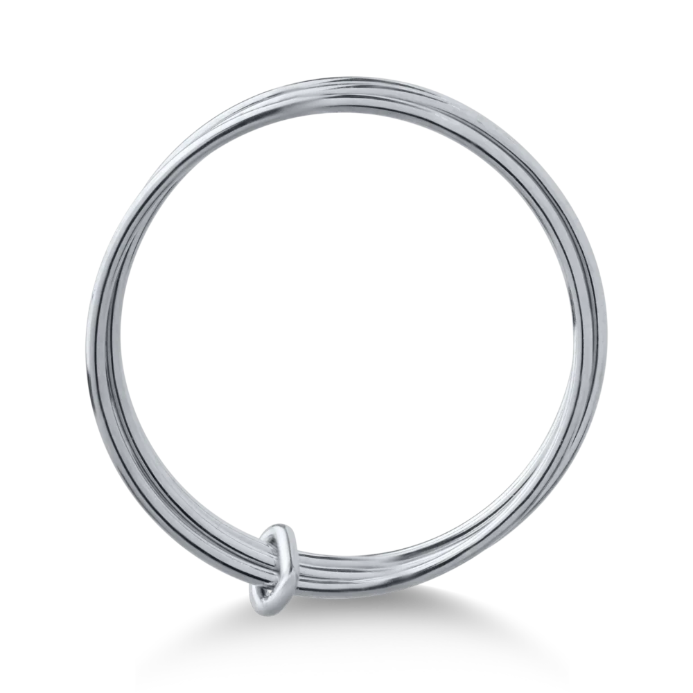 Inel din aur alb - imagine 2