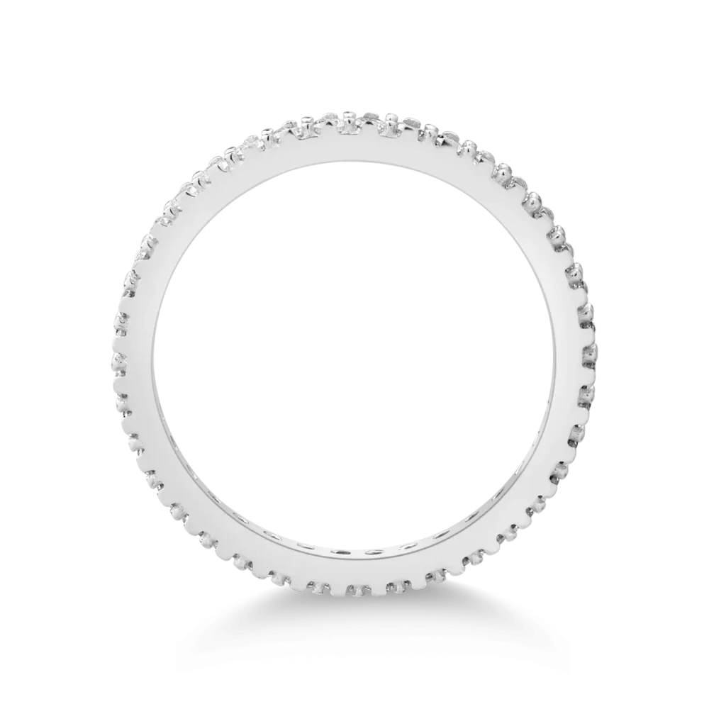 Inel din aur alb - imagine 2