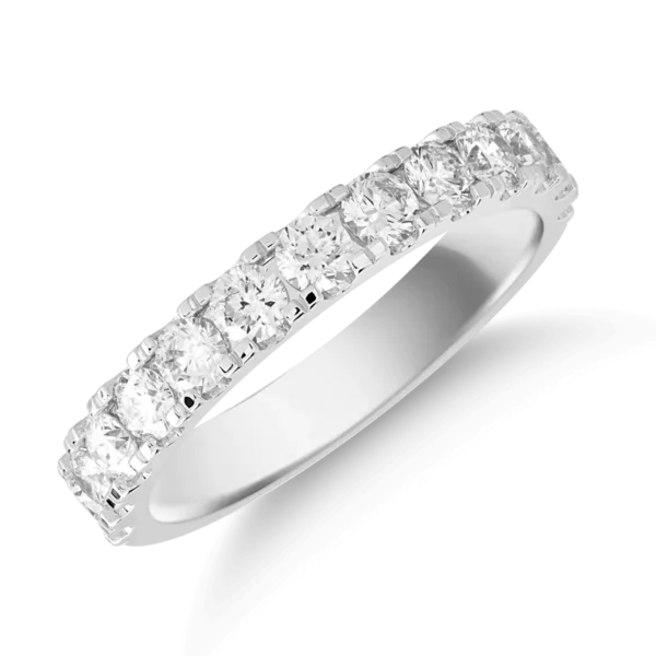 Inel din aur alb cu diamante de 0.73ct