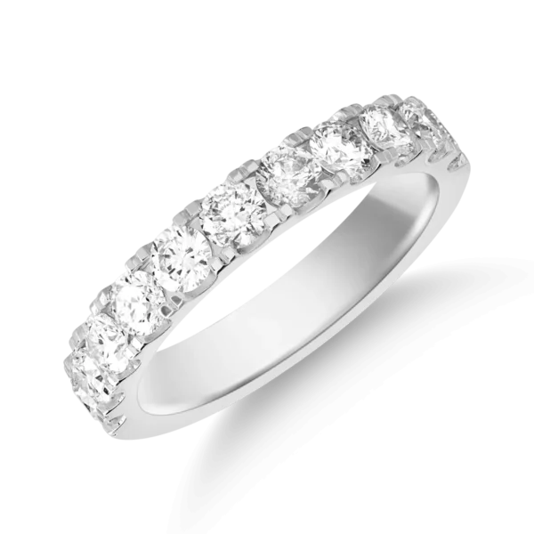 Inel din aur alb cu diamante de 0.98ct