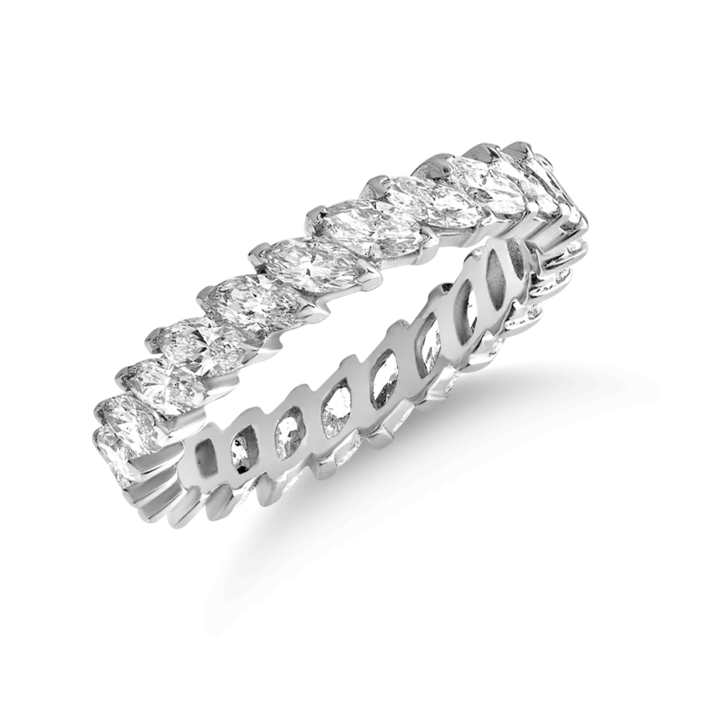 Inel din aur alb cu diamante de 2.26ct