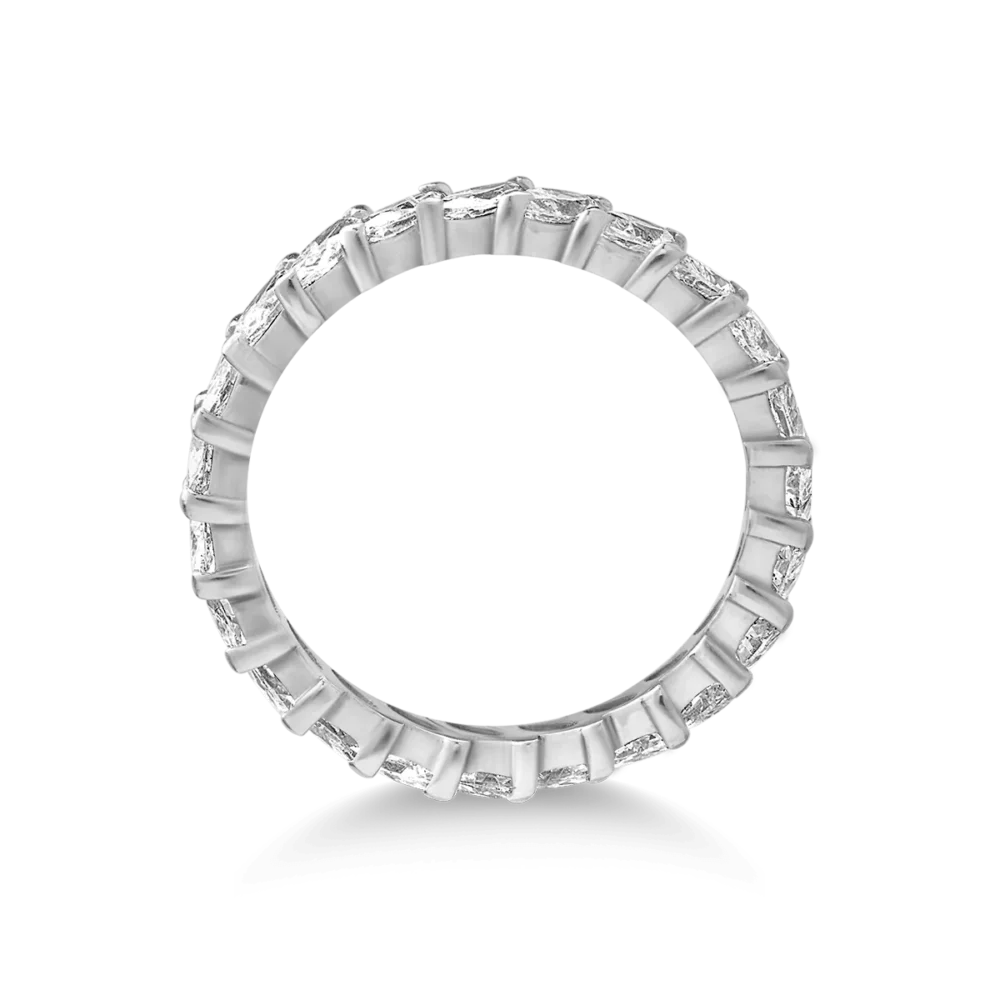 Inel din aur alb cu diamante de 2.26ct - imagine 2