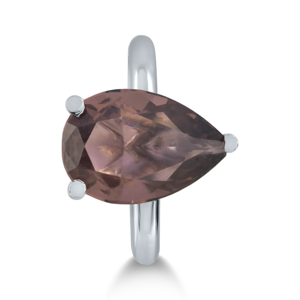 Inel din aur alb - imagine 2