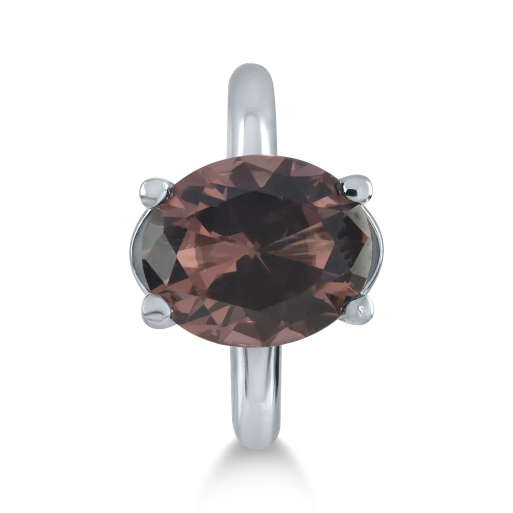 Inel din aur alb - imagine 2