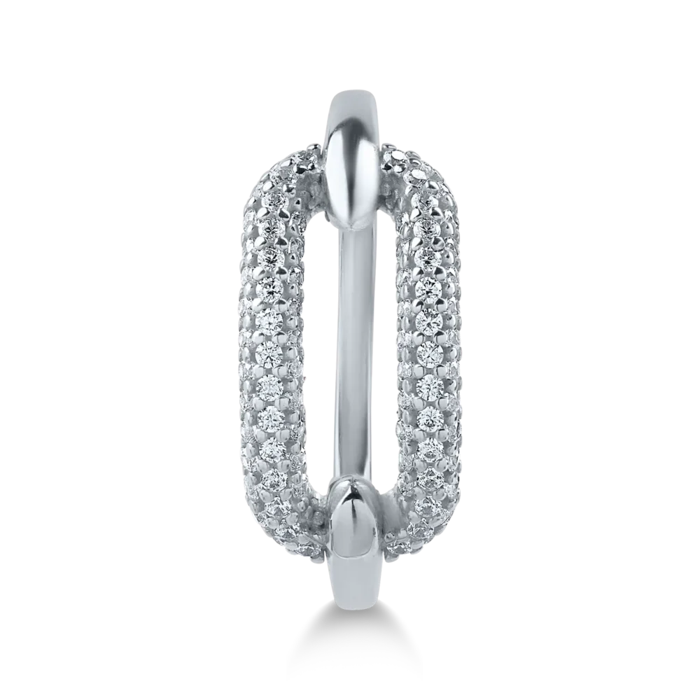 Inel din aur alb - imagine 2