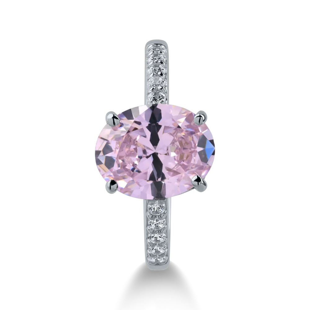 Inel din aur alb - imagine 2