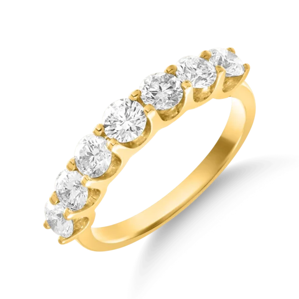 Inel din aur galben cu diamante de 1ct