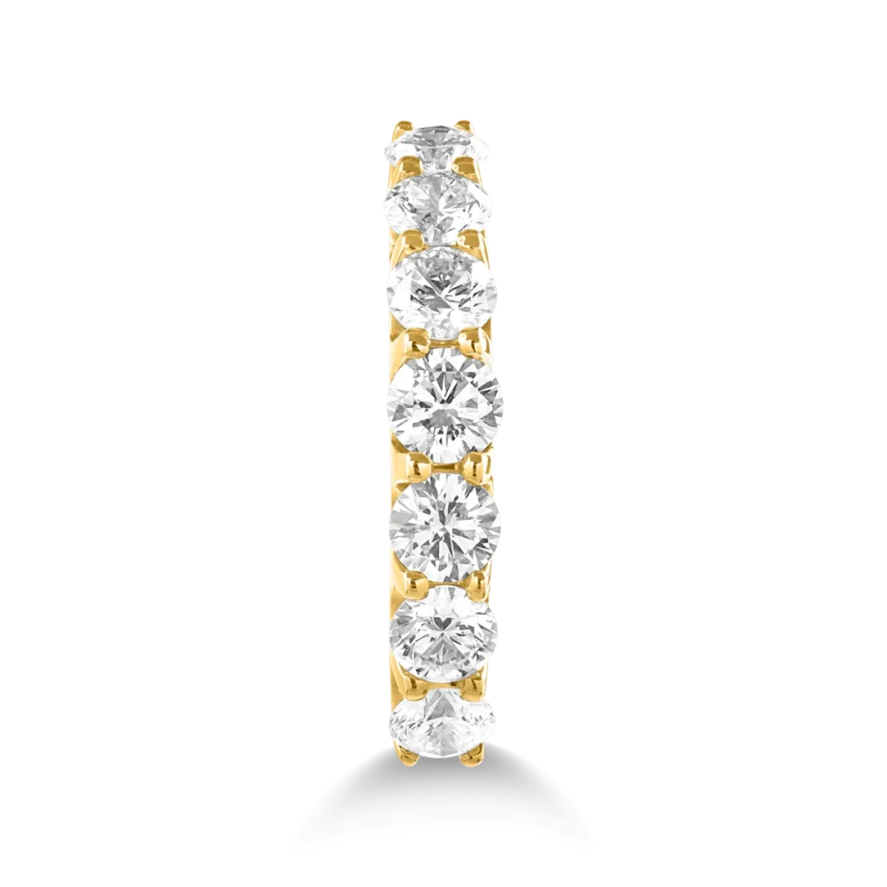 Inel din aur galben cu diamante de 1ct - imagine 3