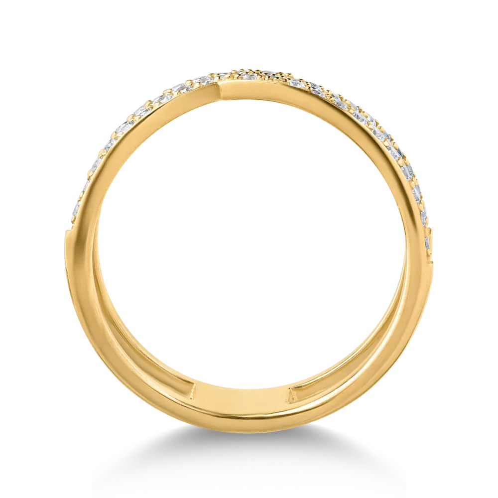 Inel din aur galben - imagine 2