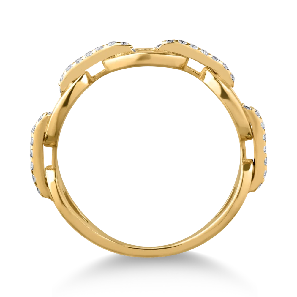 Inel din aur galben - imagine 2